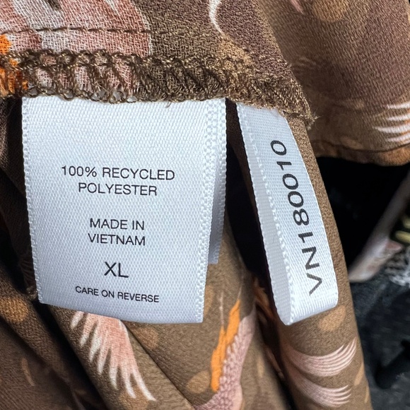 NWOT |•HAPPY X NATURE•| Stand Out Nature Featured Dress 100% Recycled Size XL - Picture 15 of 16